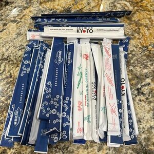 Chopsticks- 60 sets from various restaurants
